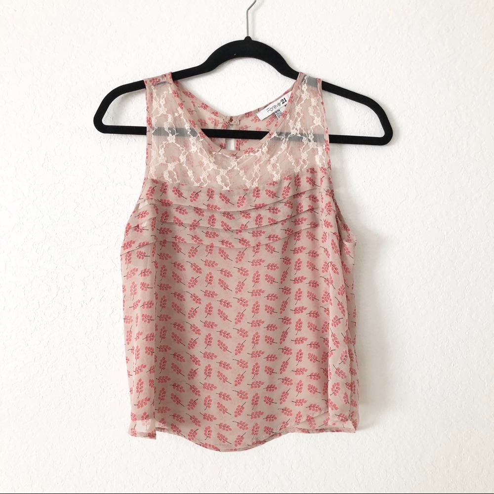 Forever 21 Sleeveless Blouse